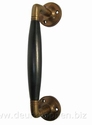 Deurgreep-raamgreep-keukengreep ton model, ebben-brons 15cm